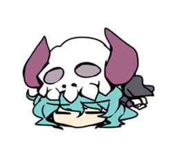 Sticker of staring Merino sticker #4245667