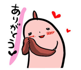 Fish and Spotted garden eel sticker #4245880