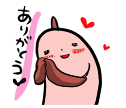 Fish and Spotted garden eel sticker #4245880