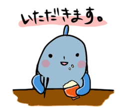 Fish and Spotted garden eel sticker #4245887