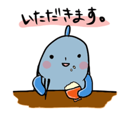 Fish and Spotted garden eel sticker #4245887