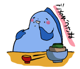 Fish and Spotted garden eel sticker #4245888