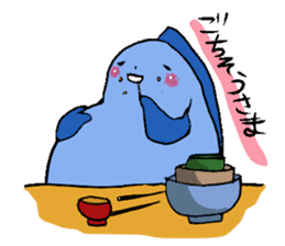 Fish and Spotted garden eel sticker #4245888