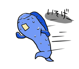 Fish and Spotted garden eel sticker #4245894