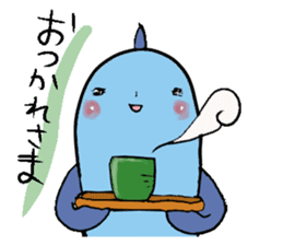 Fish and Spotted garden eel sticker #4245898