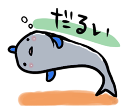 Fish and Spotted garden eel sticker #4245904