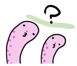 Fish and Spotted garden eel sticker #4245911