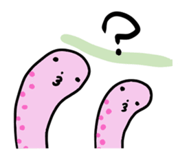 Fish and Spotted garden eel sticker #4245911