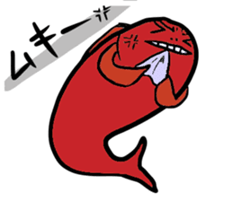 Fish and Spotted garden eel sticker #4245916