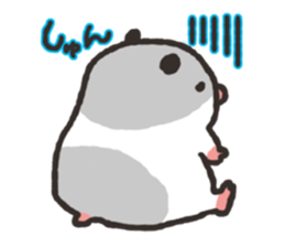 Chillin hamsters sticker #4246005