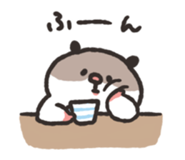 Chillin hamsters sticker #4246006