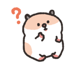 Chillin hamsters sticker #4246007