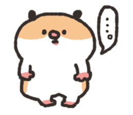 Chillin hamsters sticker #4246010