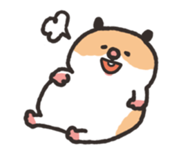 Chillin hamsters sticker #4246014