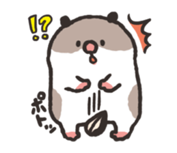 Chillin hamsters sticker #4246021