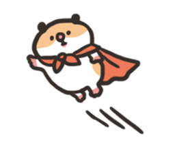 Chillin hamsters sticker #4246023