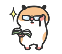 Chillin hamsters sticker #4246029