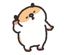 Chillin hamsters sticker #4246034
