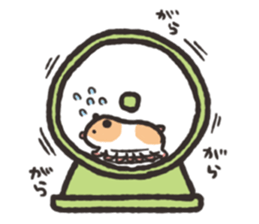 Chillin hamsters sticker #4246038