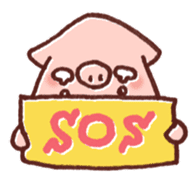 Ticket activity of female pig sticker #4246567