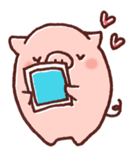 Ticket activity of female pig sticker #4246584