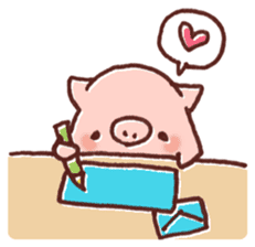 Ticket activity of female pig sticker #4246585