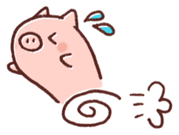 Ticket activity of female pig sticker #4246592