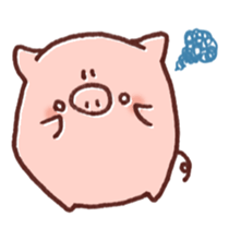 Ticket activity of female pig sticker #4246596