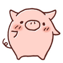 Ticket activity of female pig sticker #4246597