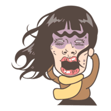 Lovely girl Mary sticker #4247562