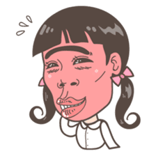 Lovely girl Mary sticker #4247571