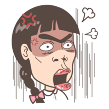 Lovely girl Mary sticker #4247572