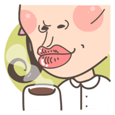 Lovely girl Mary sticker #4247575