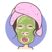 Lovely girl Mary sticker #4247576