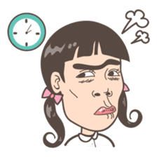 Lovely girl Mary sticker #4247579