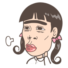 Lovely girl Mary sticker #4247581