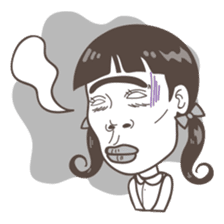 Lovely girl Mary sticker #4247584