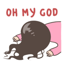 Lovely girl Mary sticker #4247585