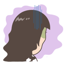 Lovely girl Mary sticker #4247588