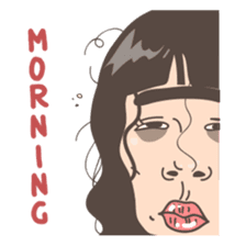 Lovely girl Mary sticker #4247589