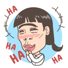 Lovely girl Mary sticker #4247593