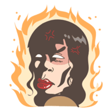 Lovely girl Mary sticker #4247594