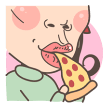 Lovely girl Mary sticker #4247597