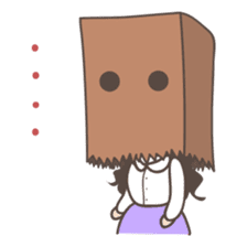 Lovely girl Mary sticker #4247598