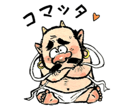 a funny monster sticker #4247739
