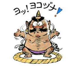 a funny monster sticker #4247752