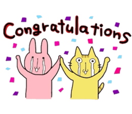 usasan and nyasan sticker #4247819