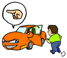 Bear-Car sticker #4248040