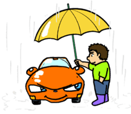 Bear-Car sticker #4248049