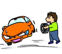 Bear-Car sticker #4248071